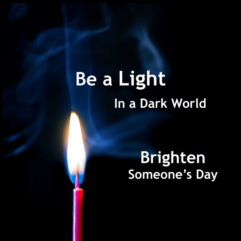 Be A Light In A Dark World digital flyer